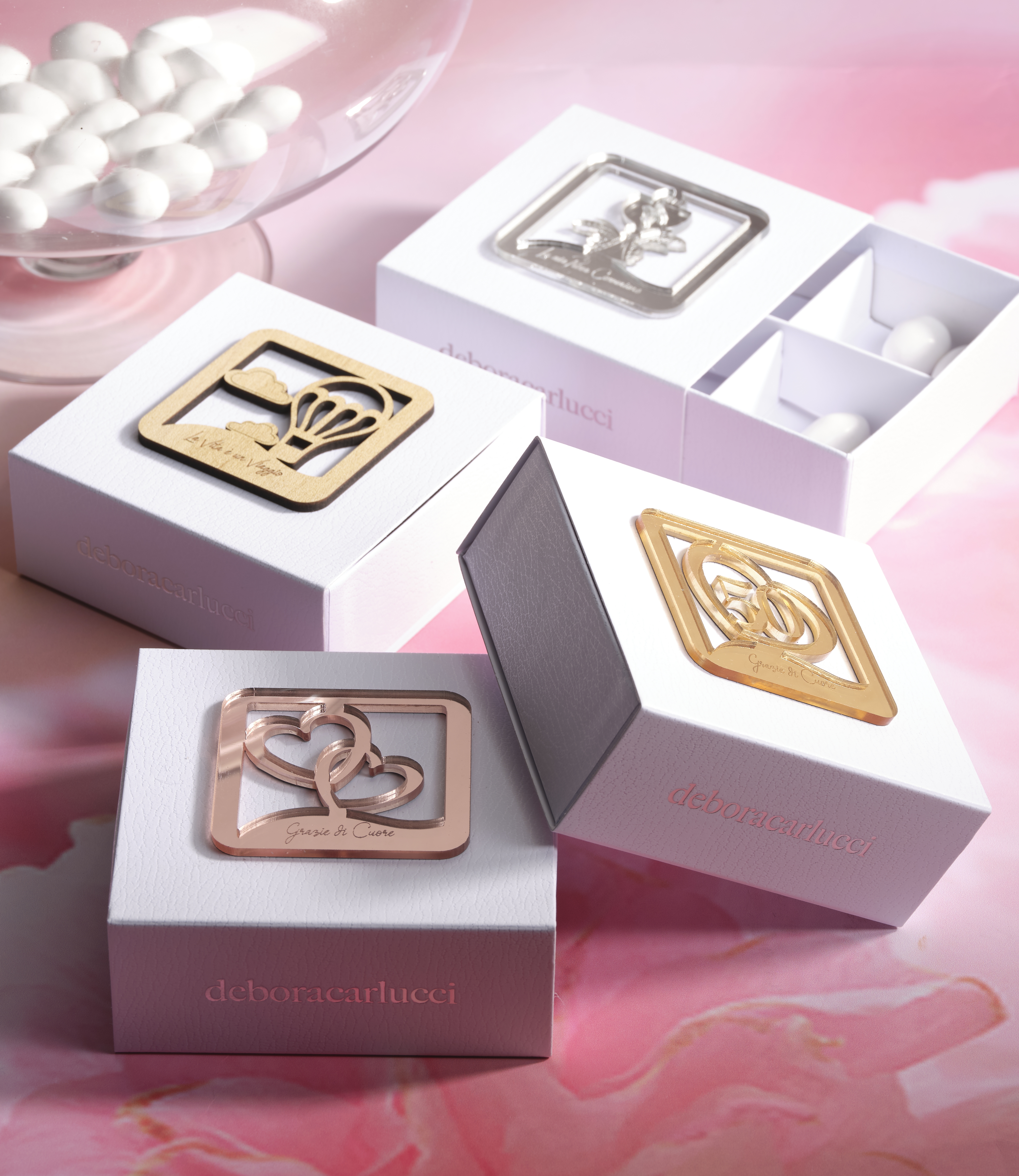 ASTUCCIO DEGUSTAZIONE CONFETTI - PERSONALIZZABILE